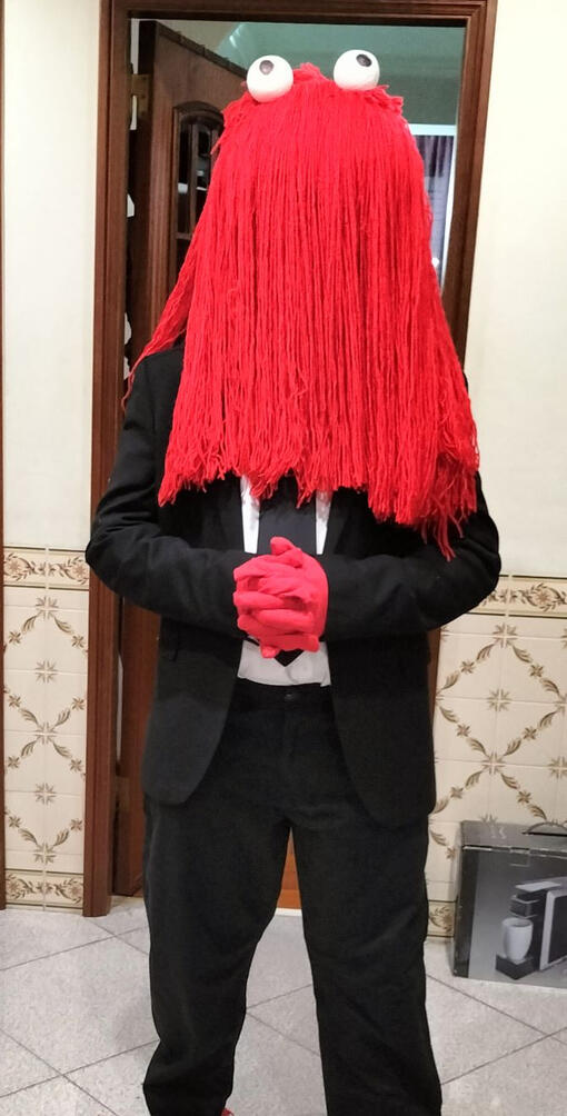 My red guy cosplay🙀